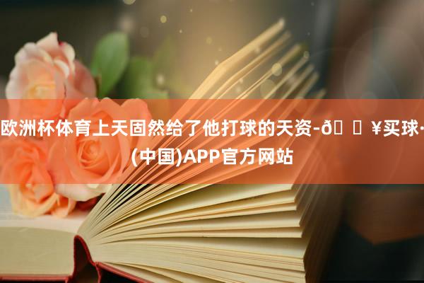 欧洲杯体育上天固然给了他打球的天资-🔥买球·(中国)APP官方网站