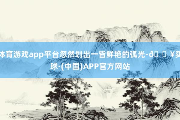 体育游戏app平台忽然划出一皆鲜艳的弧光-🔥买球·(中国)APP官方网站