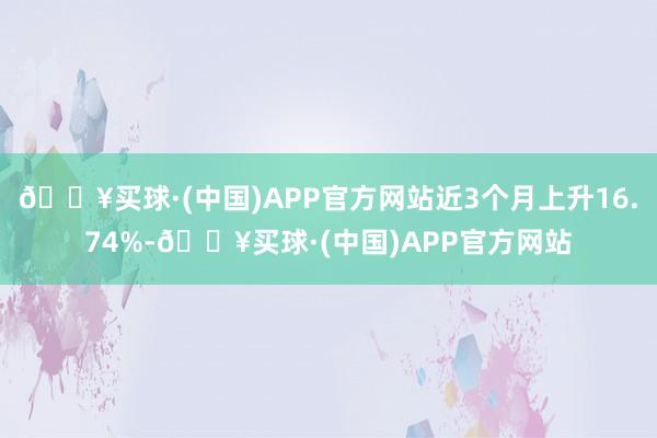 🔥买球·(中国)APP官方网站近3个月上升16.74%-🔥买球·(中国)APP官方网站